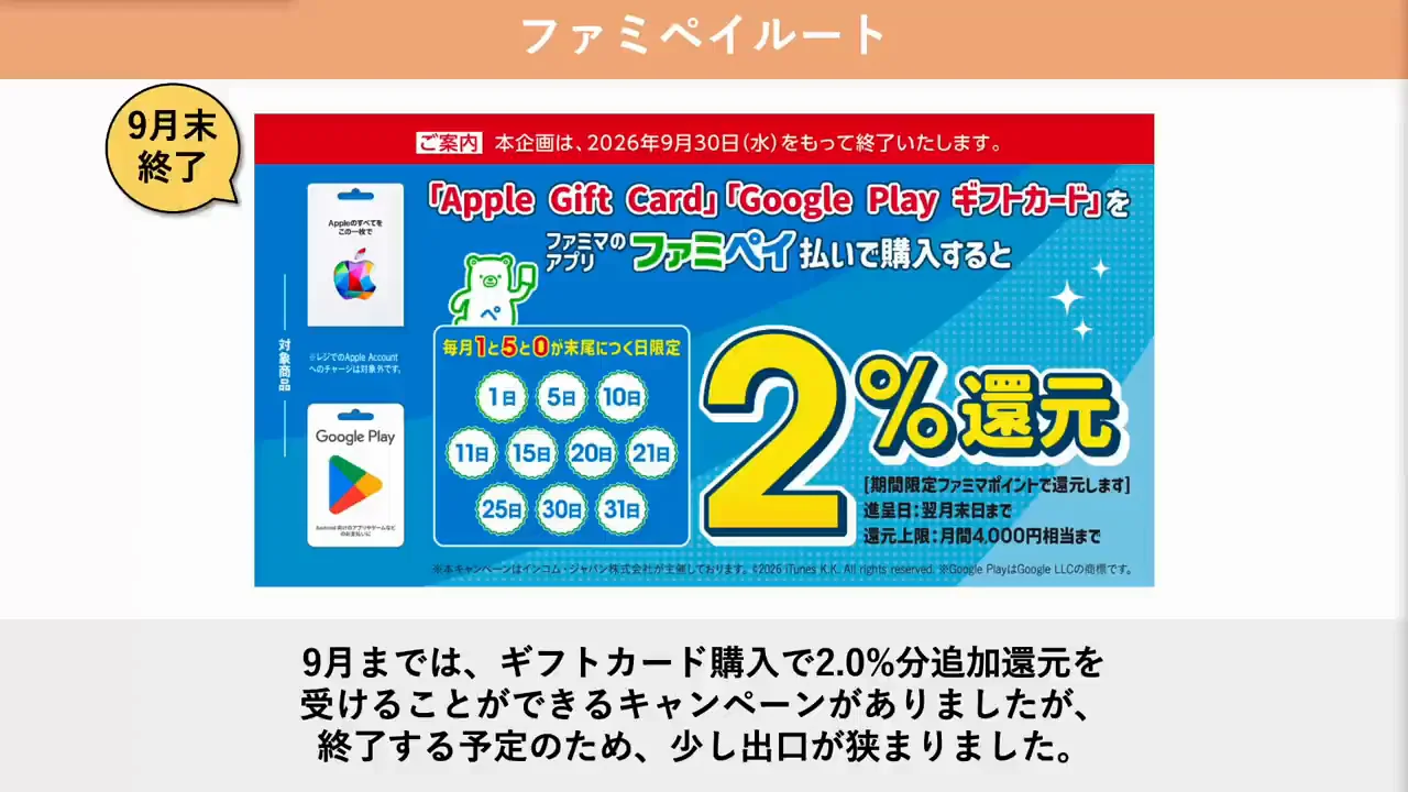 ルート4：ファミペイ