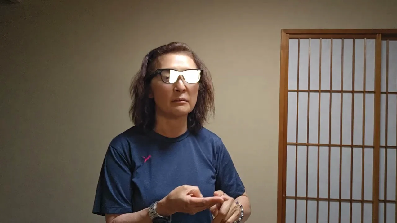 3つ目：視界に出るGoogleのナビ