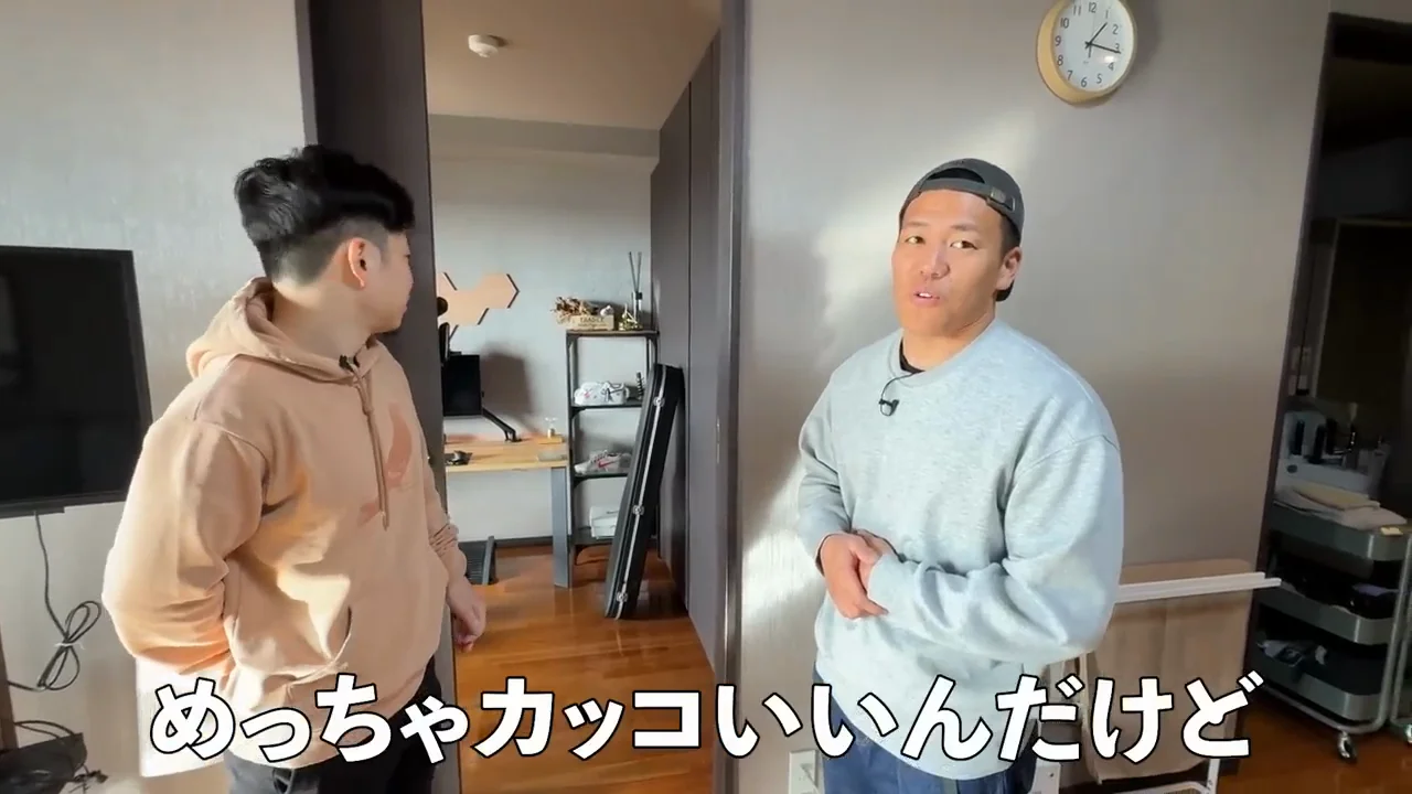 サトシさんの部屋:趣味が一通りそろう