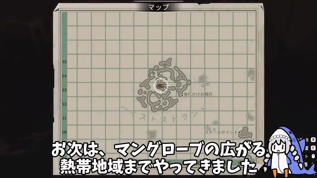 マングローブの熱帯地域