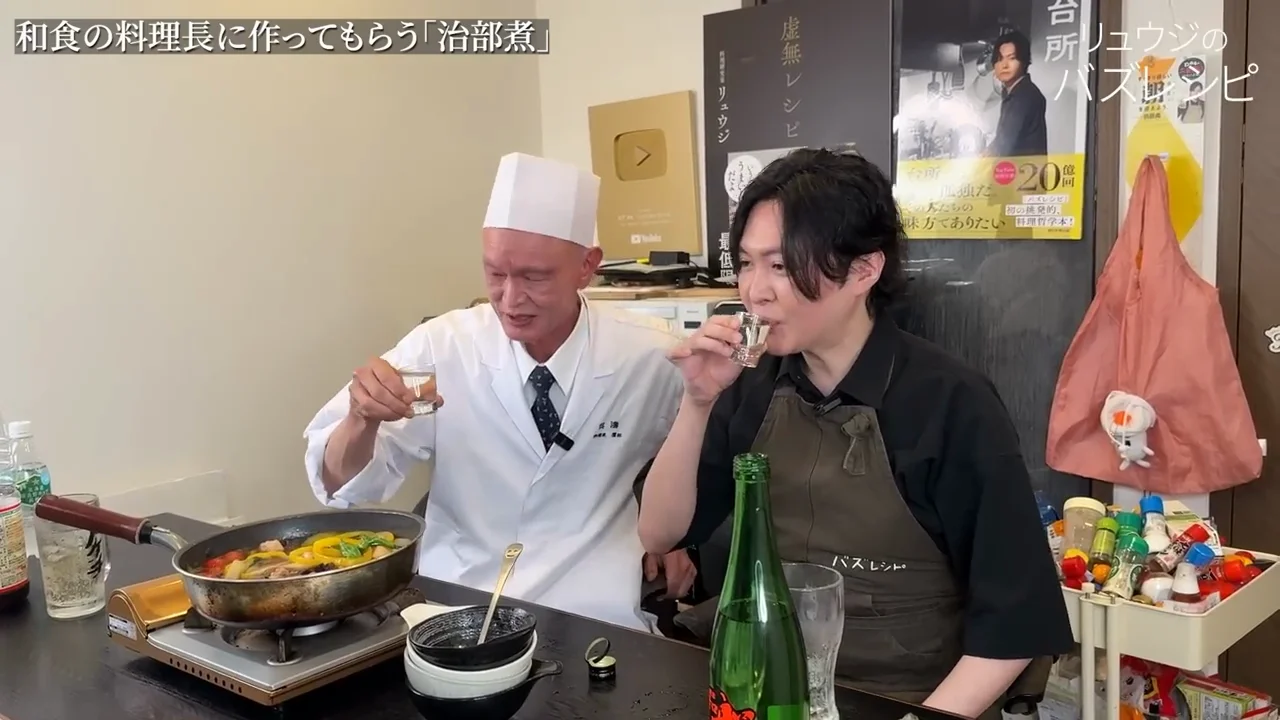 実食　ゴーヤから箸をつける