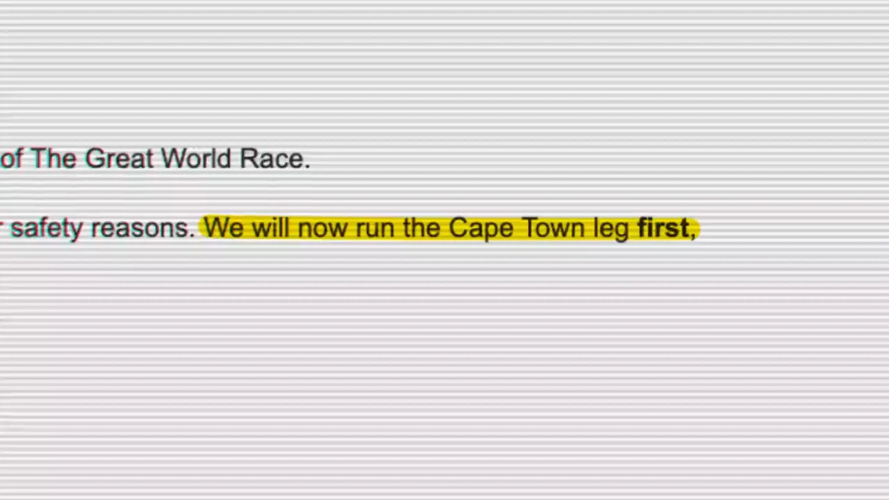 Chaos Before the Start: Antarctica Moves to Second