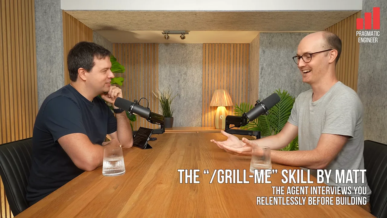 "Grill me": getting the agent to interview you