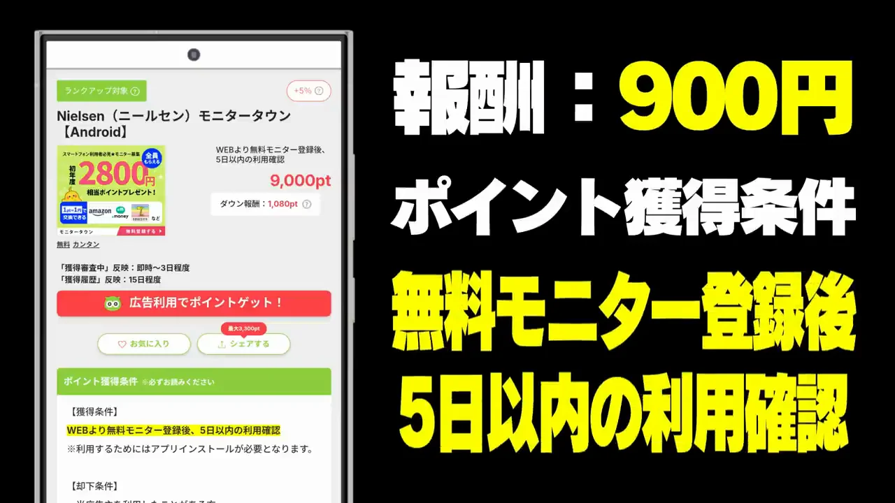 案件1:ニールセン(報酬900円)