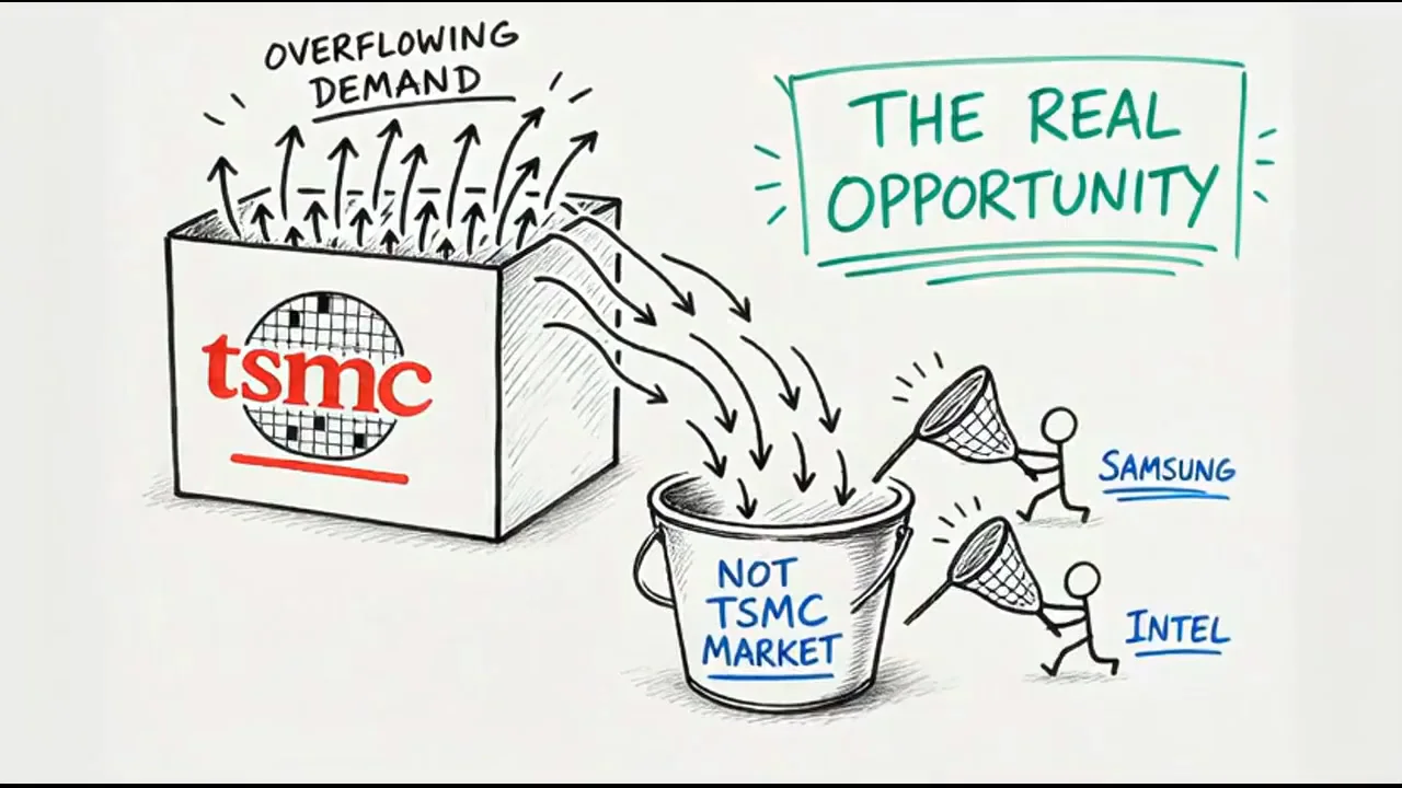 本当の好機は「Not TSMC」の市場