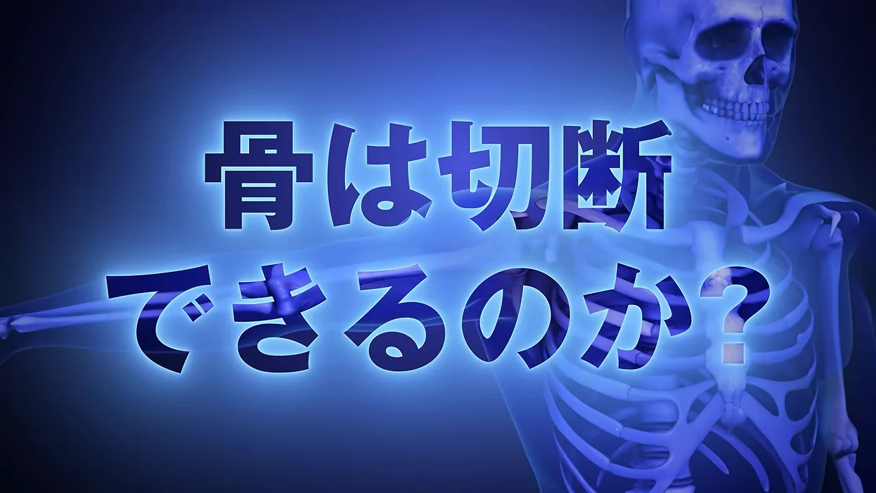 骨は斬れるのか