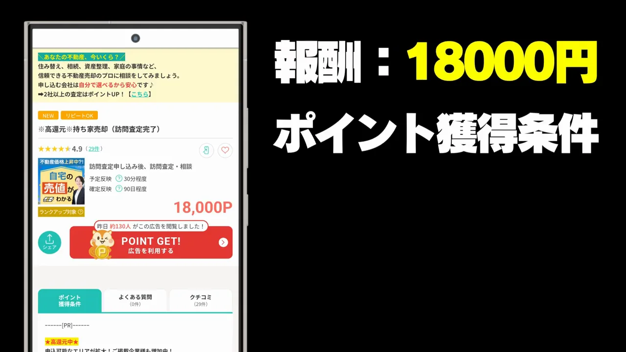 高還元案件：持ち家売却と三菱UFJカード