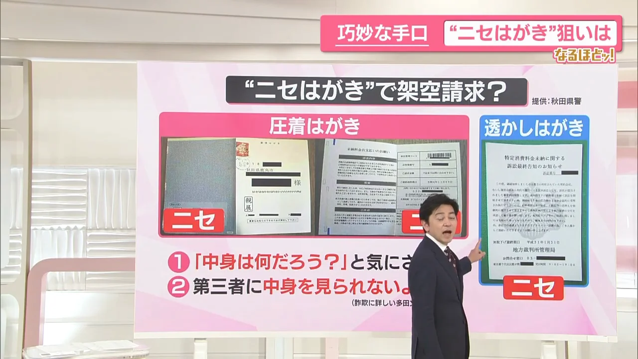 政府の紋章を透かしで入れたはがき