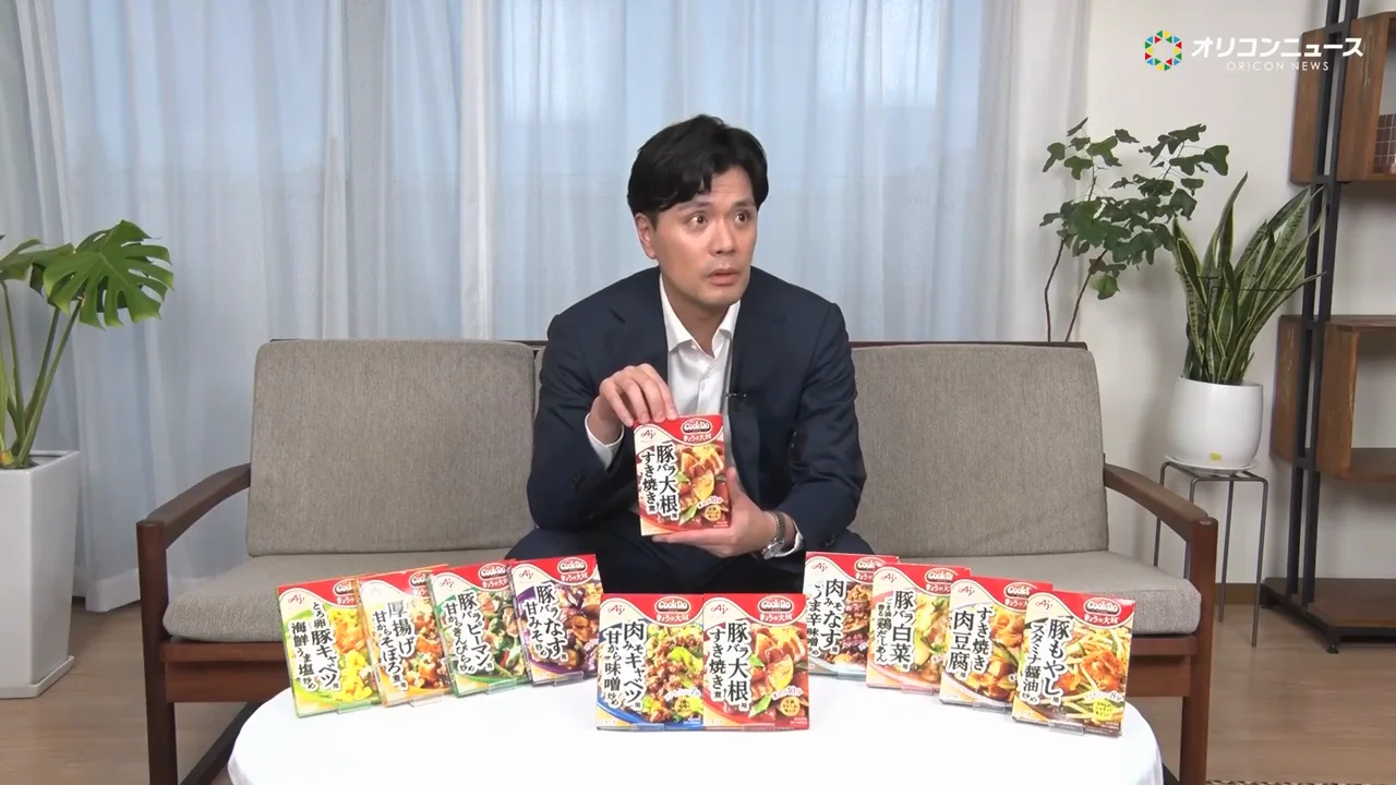 息子が夢中の「シナぷしゅ」にかおる君が
