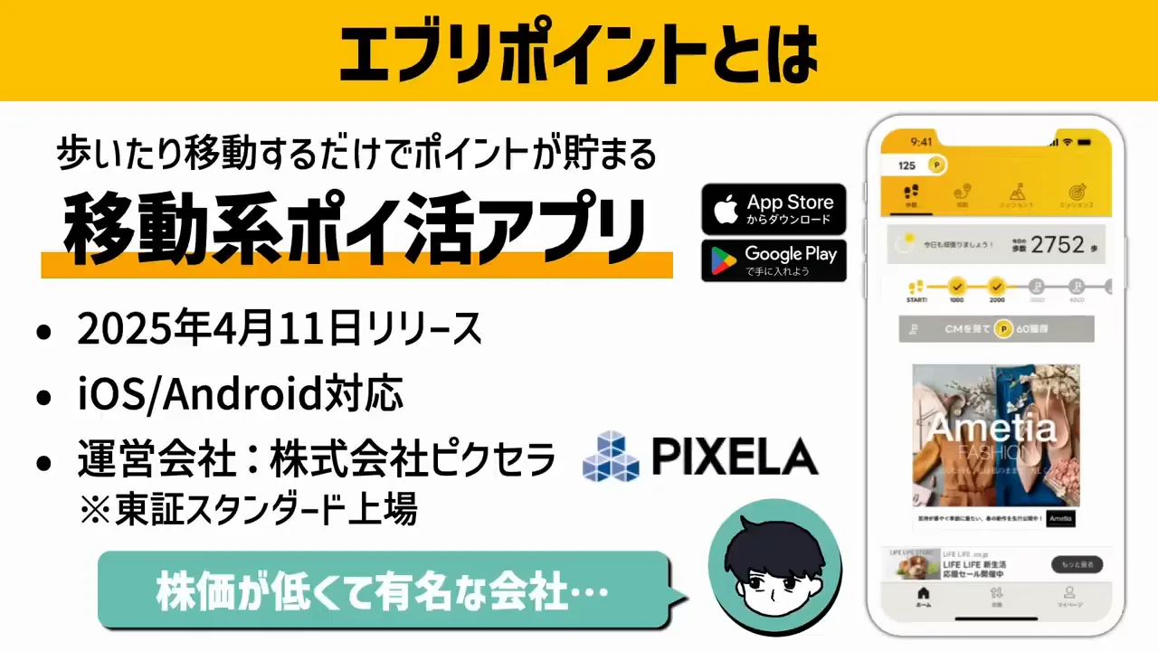 エブリポイントの基本仕様