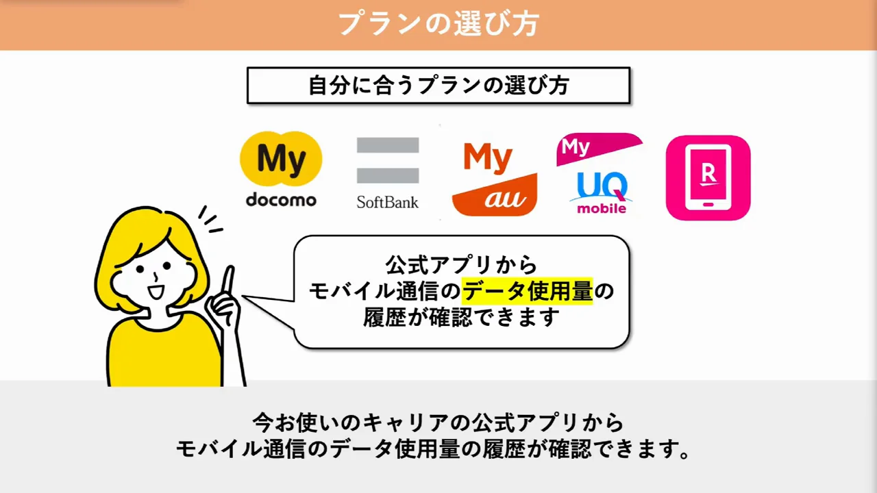 自分に合うプランの選び方