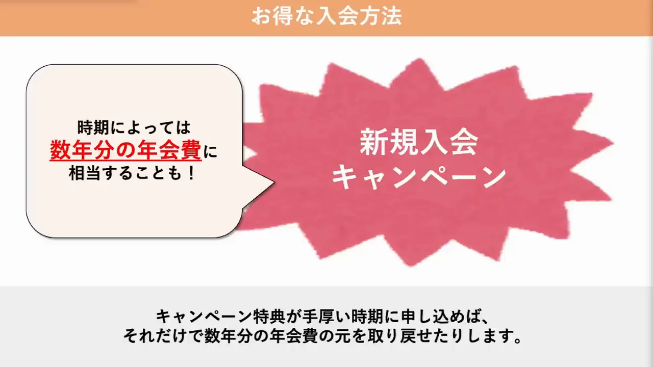 申し込みのタイミング