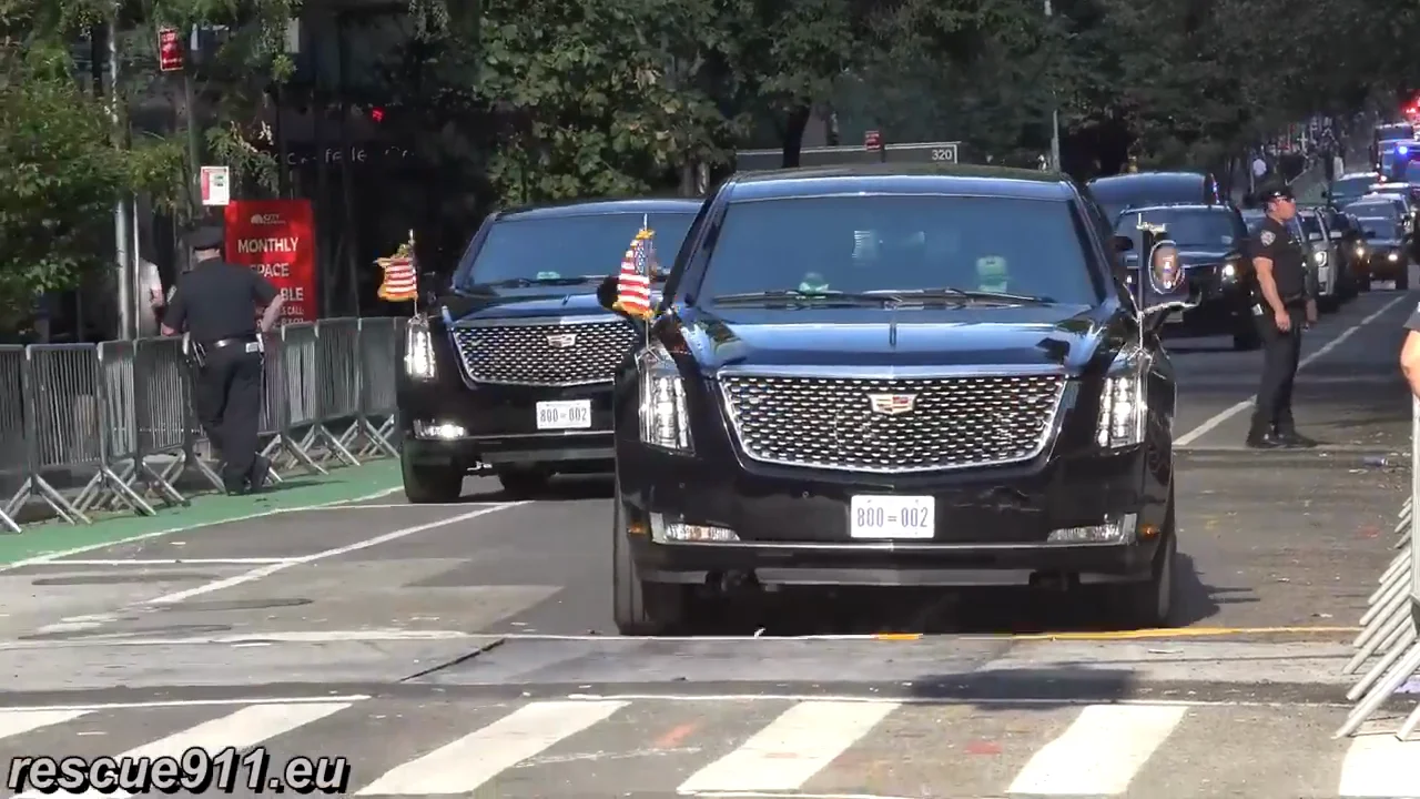 The Motorcade and the Historic Vehicles