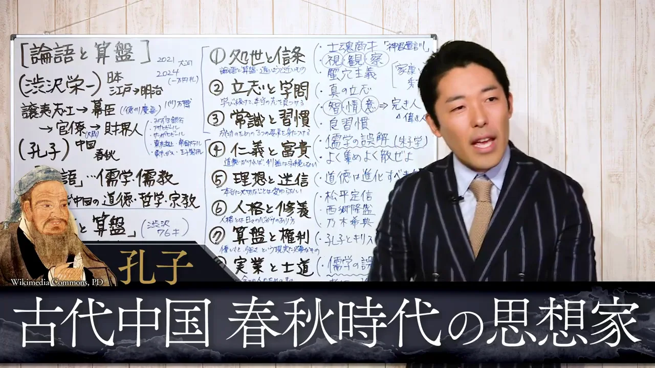 孔子と論語、そして分断された道徳と経済