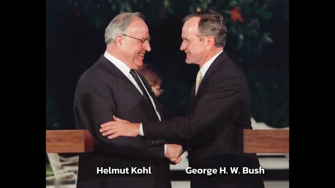 Bush y Kohl: comprar la unificación alemana