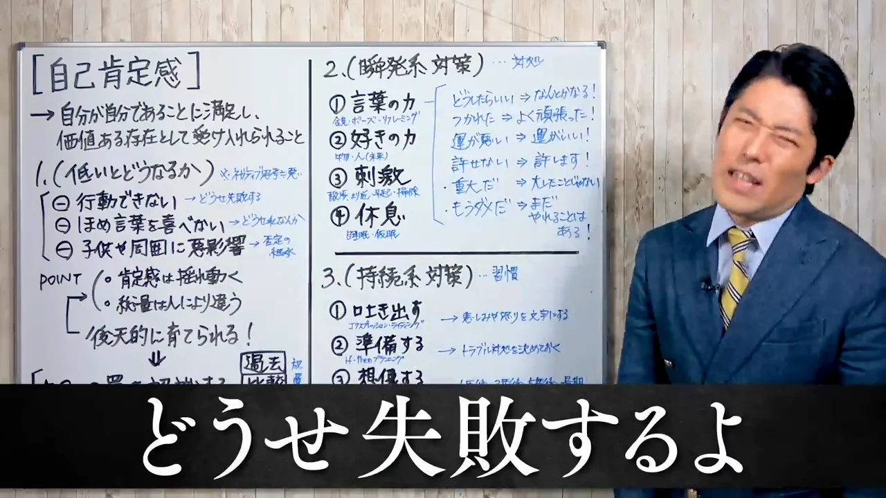 低いと何が起きるか①：行動できなくなる