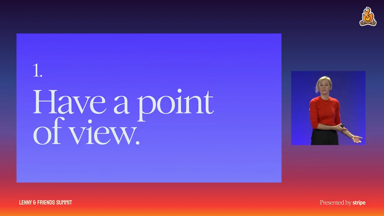 Recommendation One: Have a Point of View