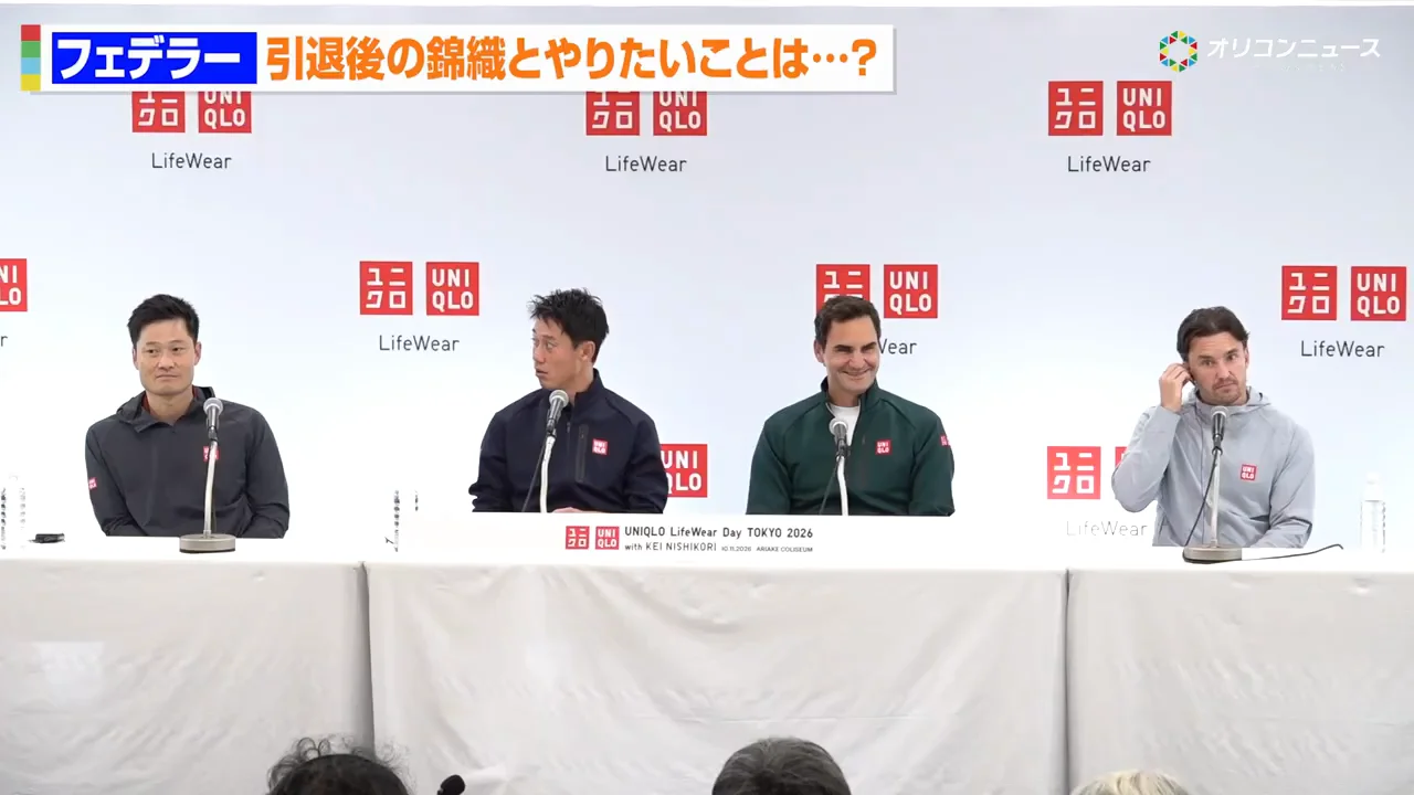 錦織の今後へのフェデラーの助言