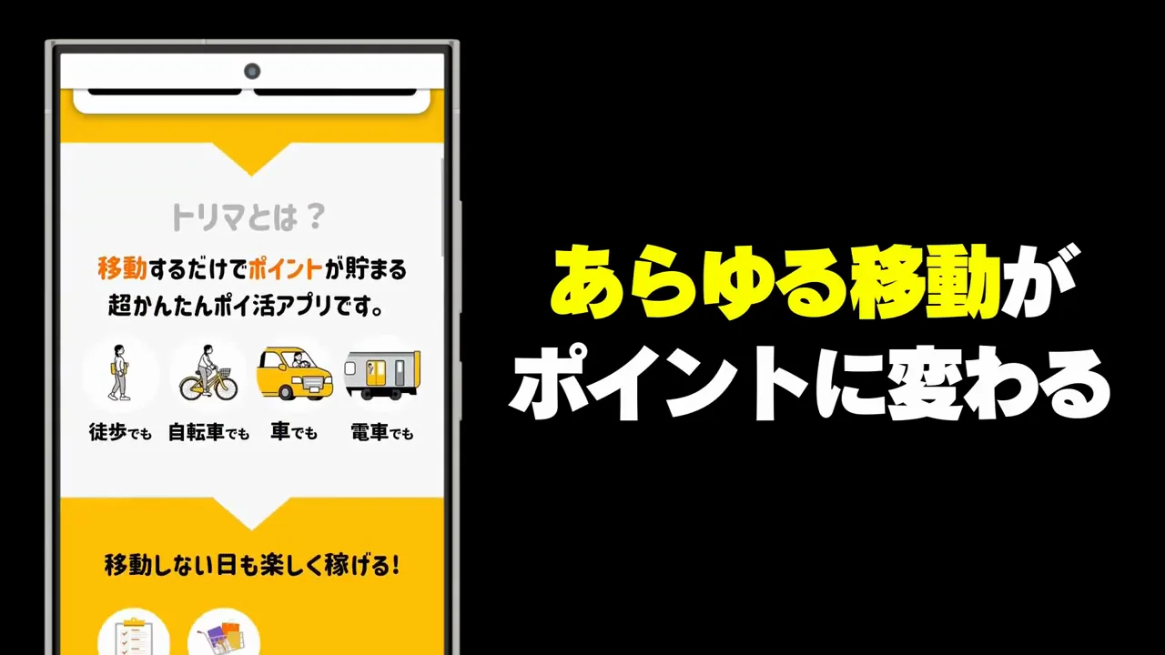 利用するアプリ「トリマ」