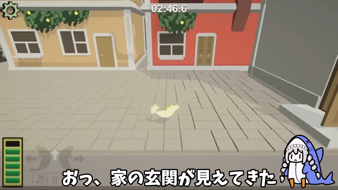 民家とエレベーター