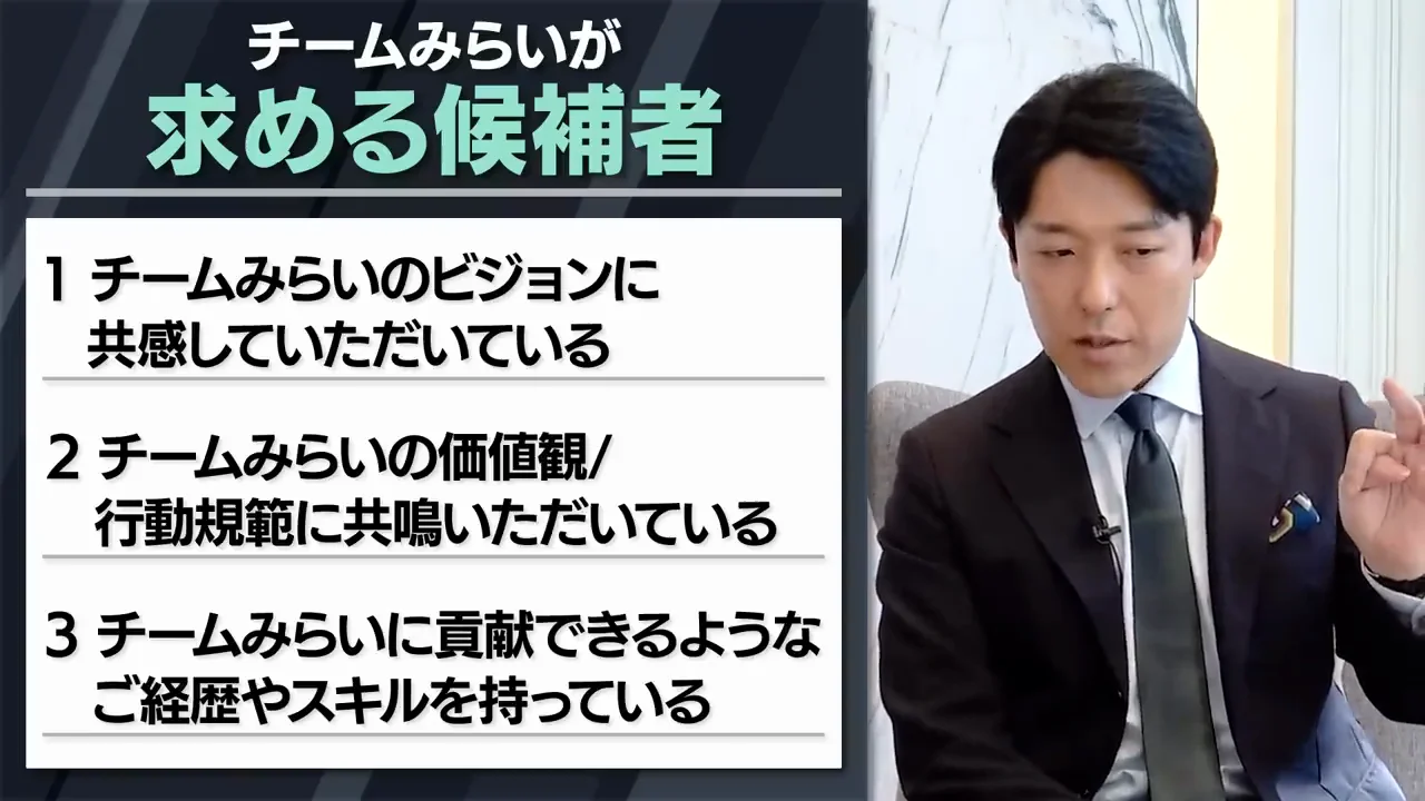 候補者募集と次の選挙
