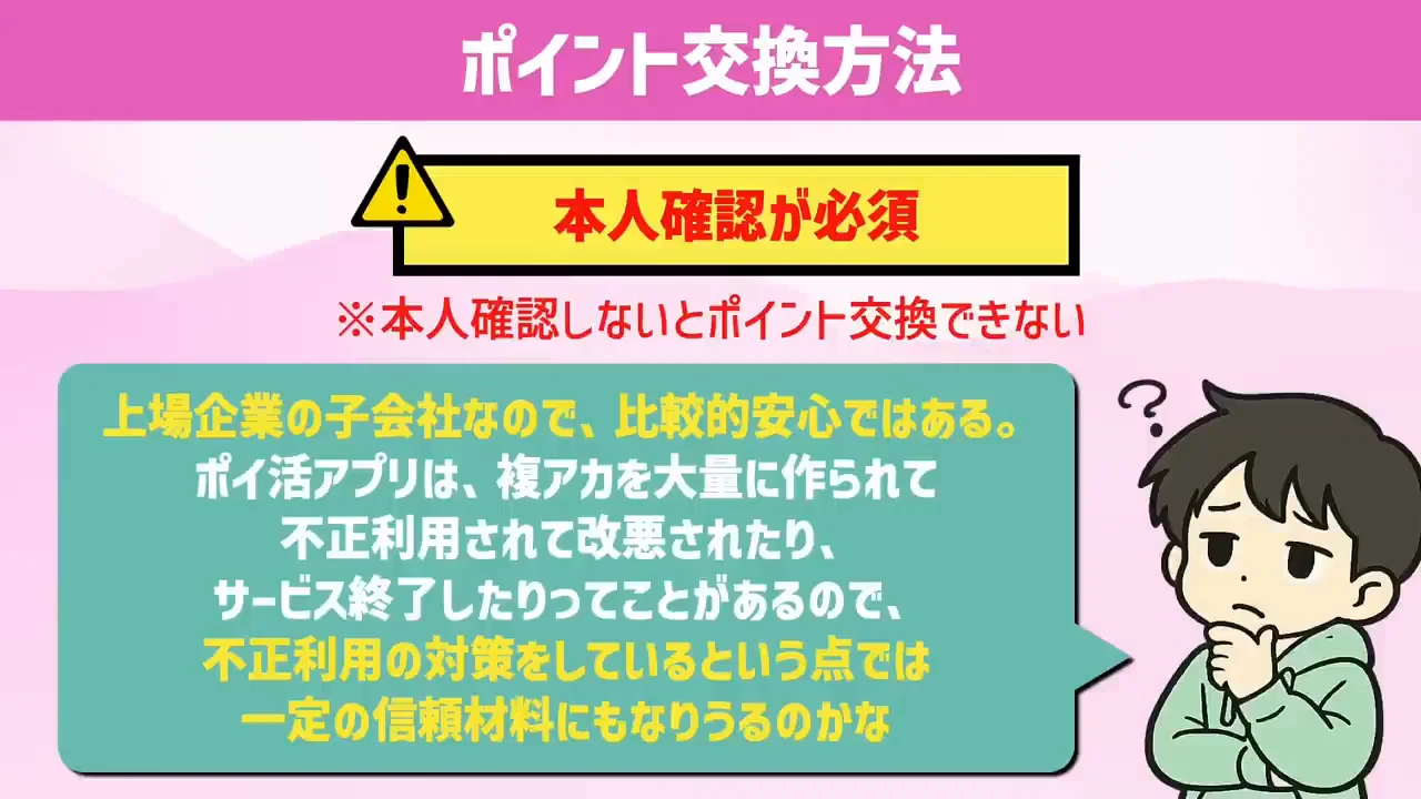 交換時の本人確認