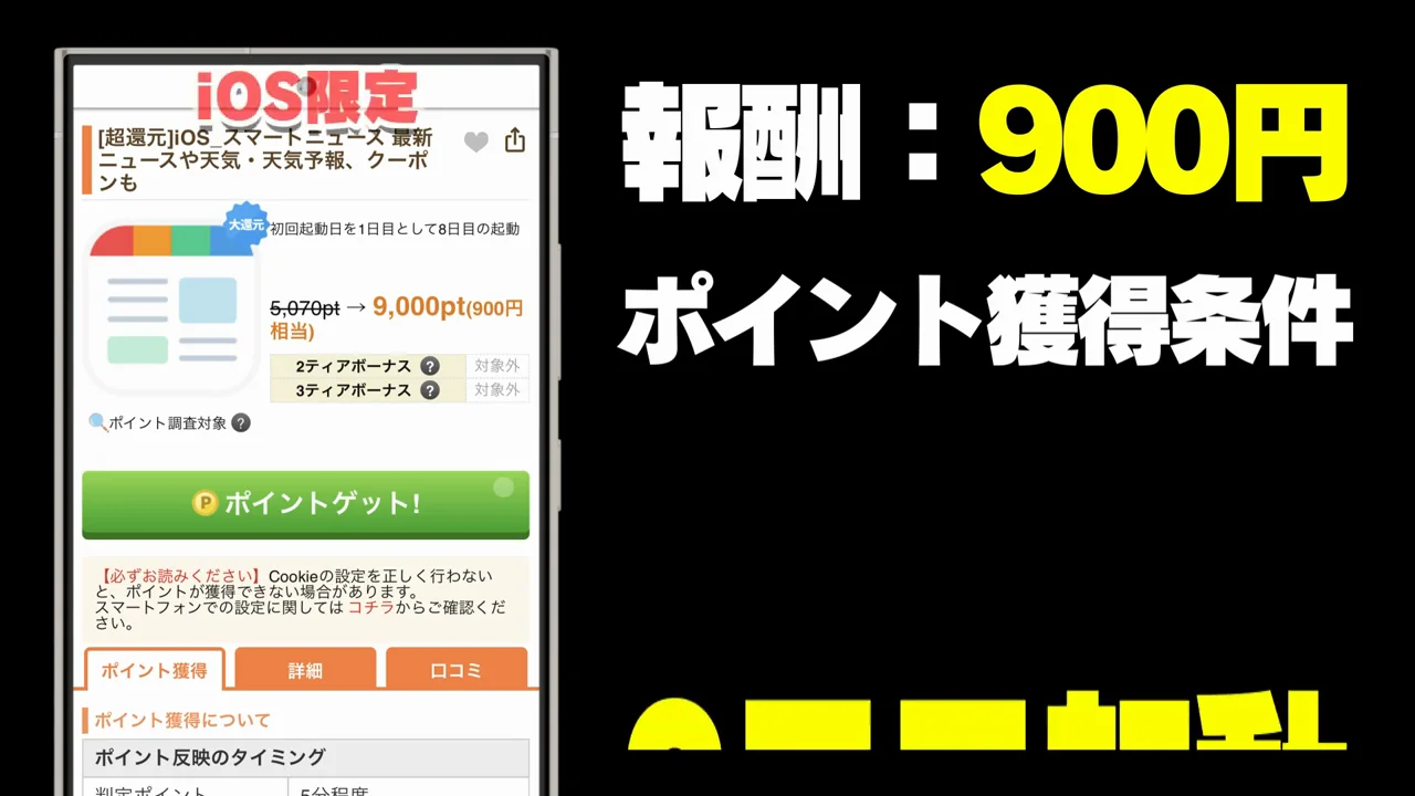 案件9：スマートニュース（900円）