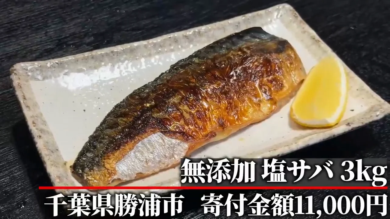 無添加塩サバ3kg:大きすぎて規格外になったサバ、S