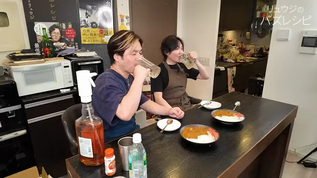 試食：濃厚さと薬味の酸味の行き来