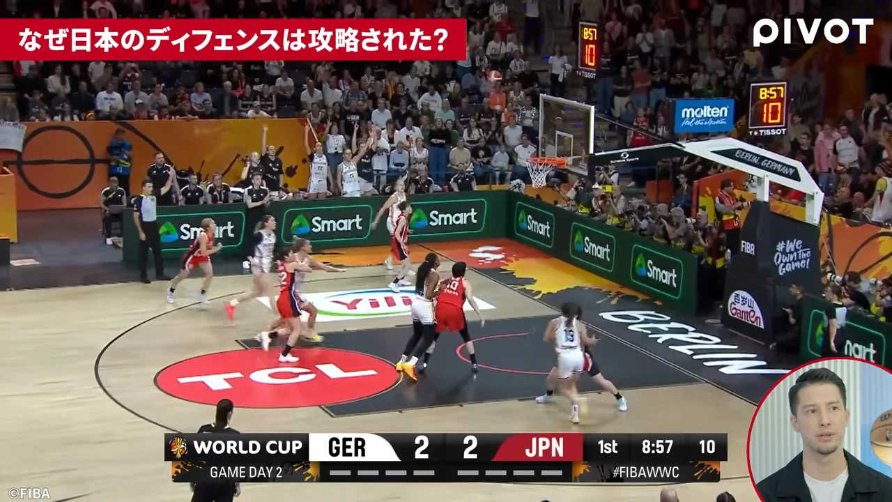 インサイドへのダブルチームは続けるべきか