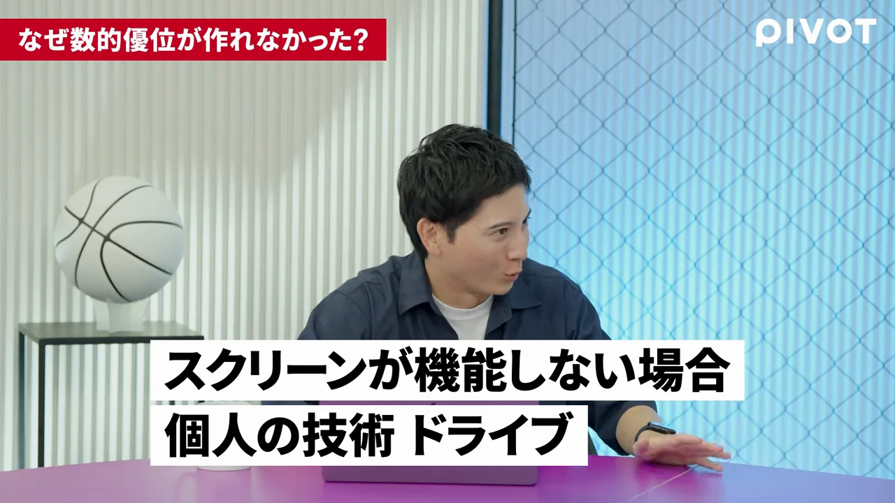 ドライブに過剰反応しない相手