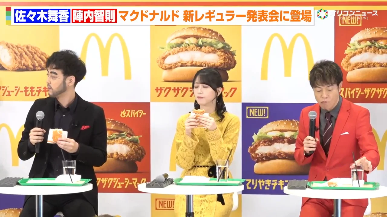 3種のレギュラーバーガー