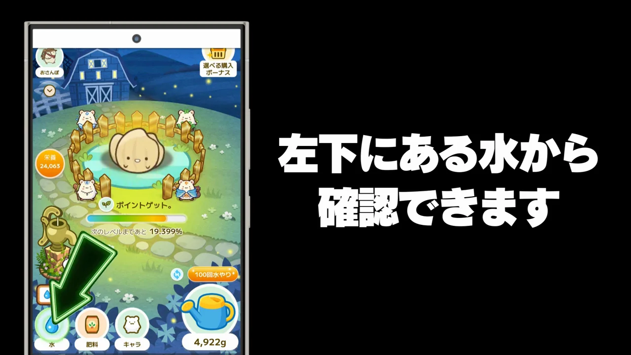 水クエストと時間帯