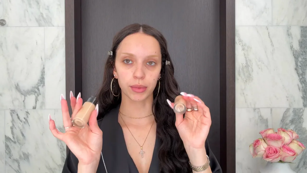 Base: Foundation, Concealer, and a Hydrating Sponge Trick