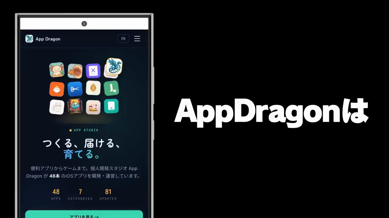アプリの概要と開発者