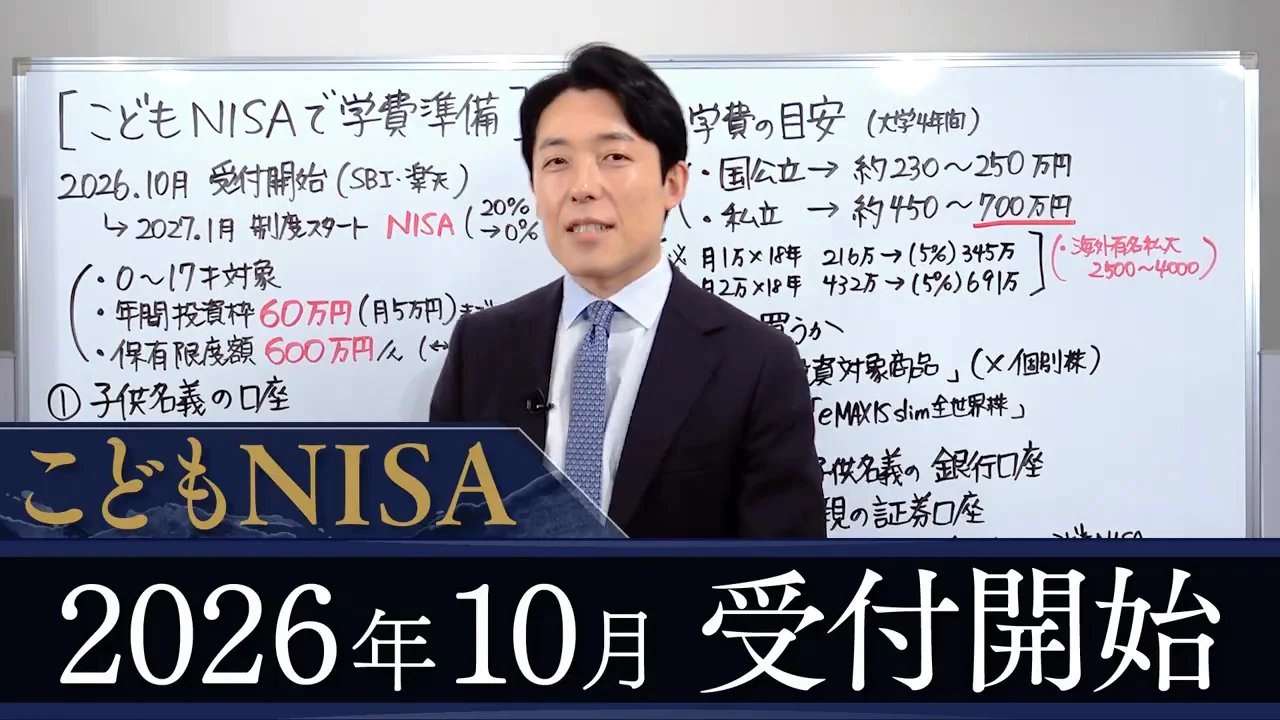 前提としてのNISA:税制優遇を使わないのは損だという主張