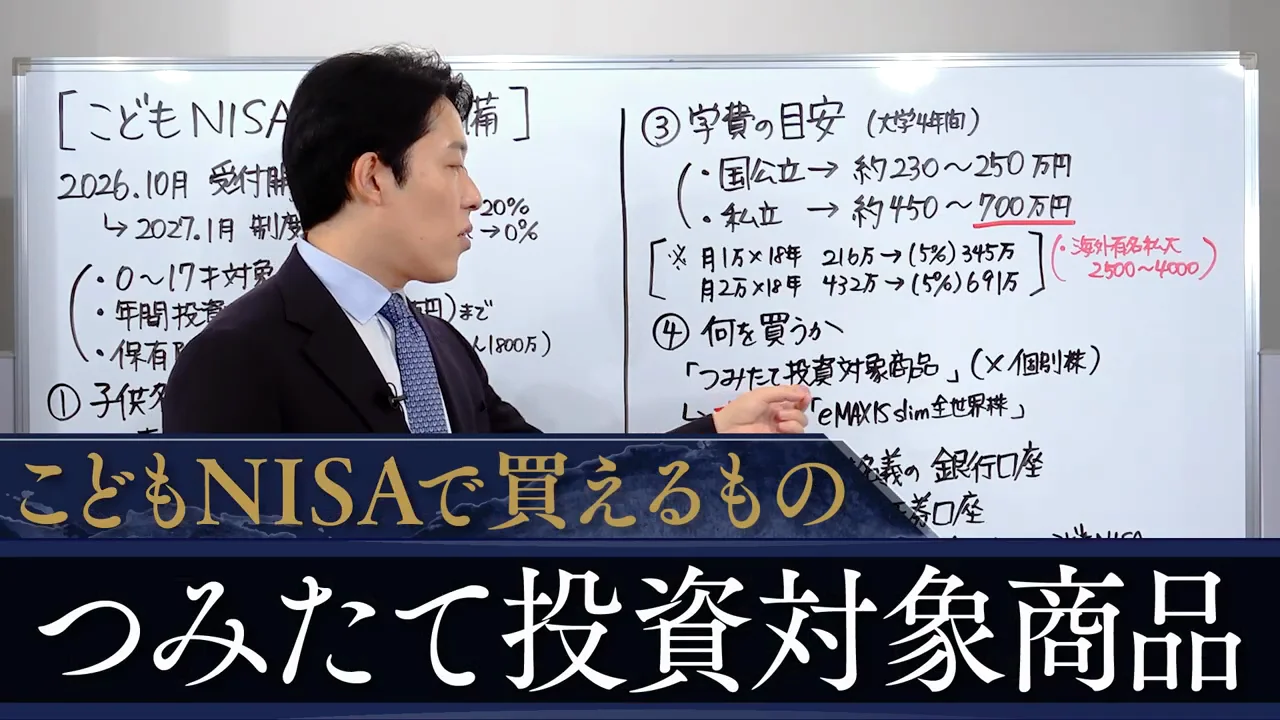 何を買うか:個別株は買えない設計