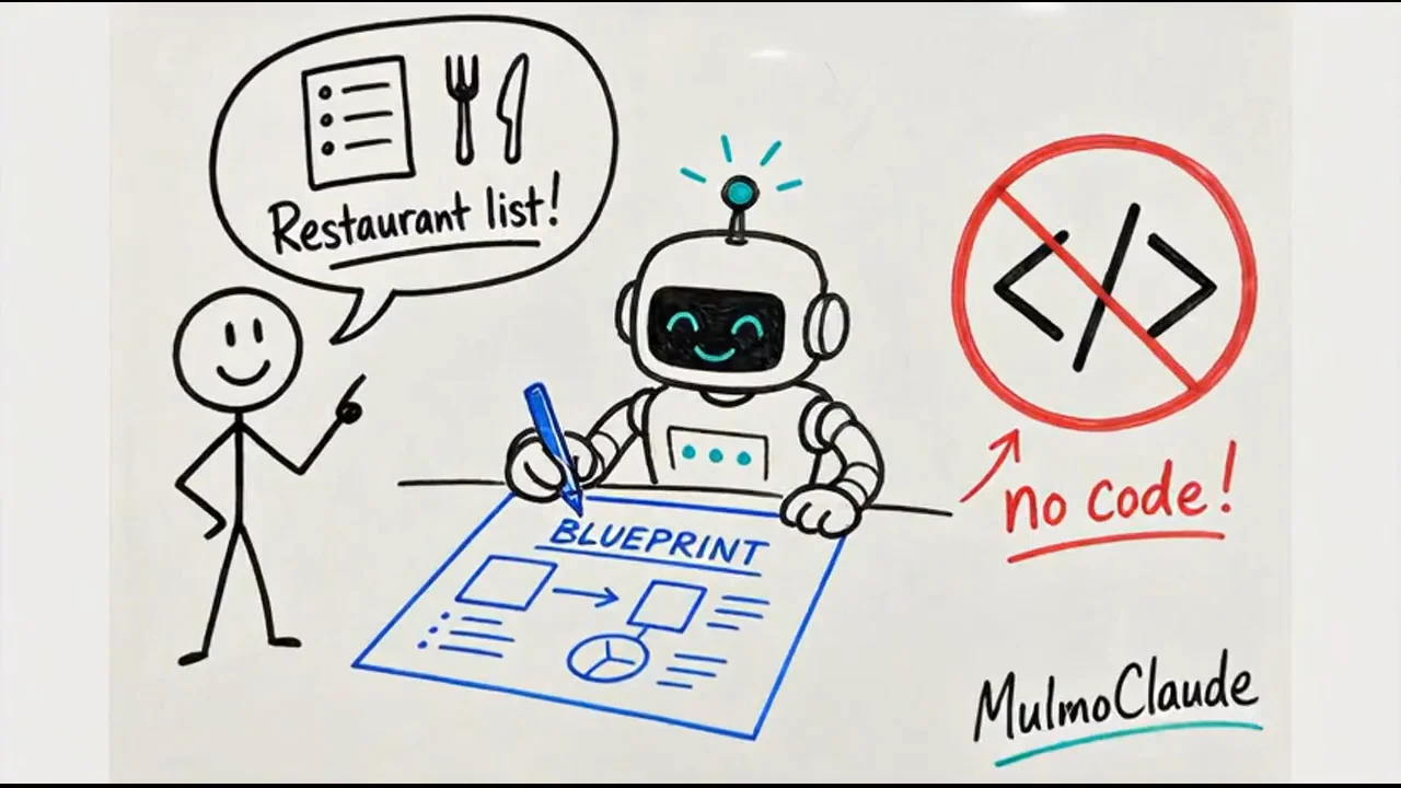 MulmoClaudeの仕組み：AIは「設計図」を書き、ホストが実行する