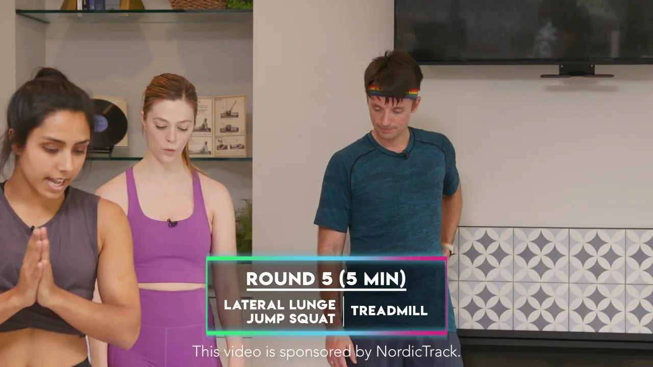 Round 5: Lateral Lunges, Jump Squats and an Air Chair