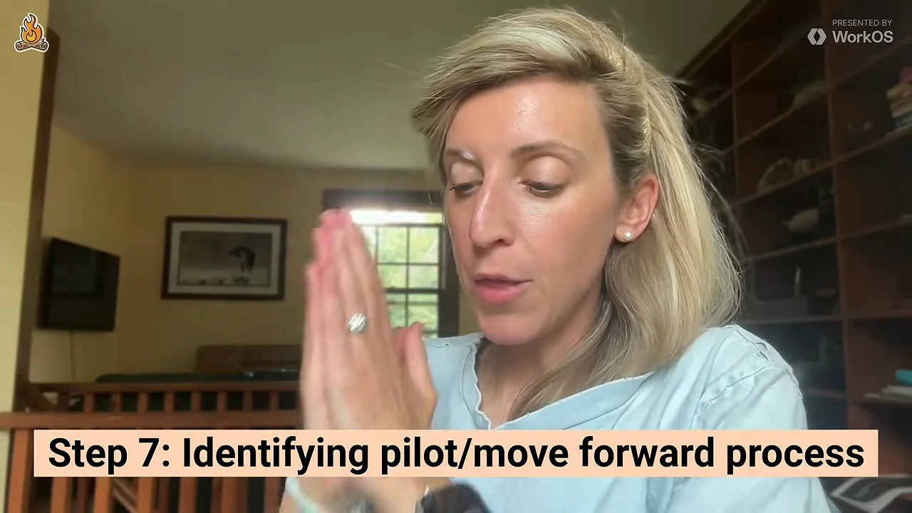 Steps 7 through 9: Designing, preparing, and running the pilot