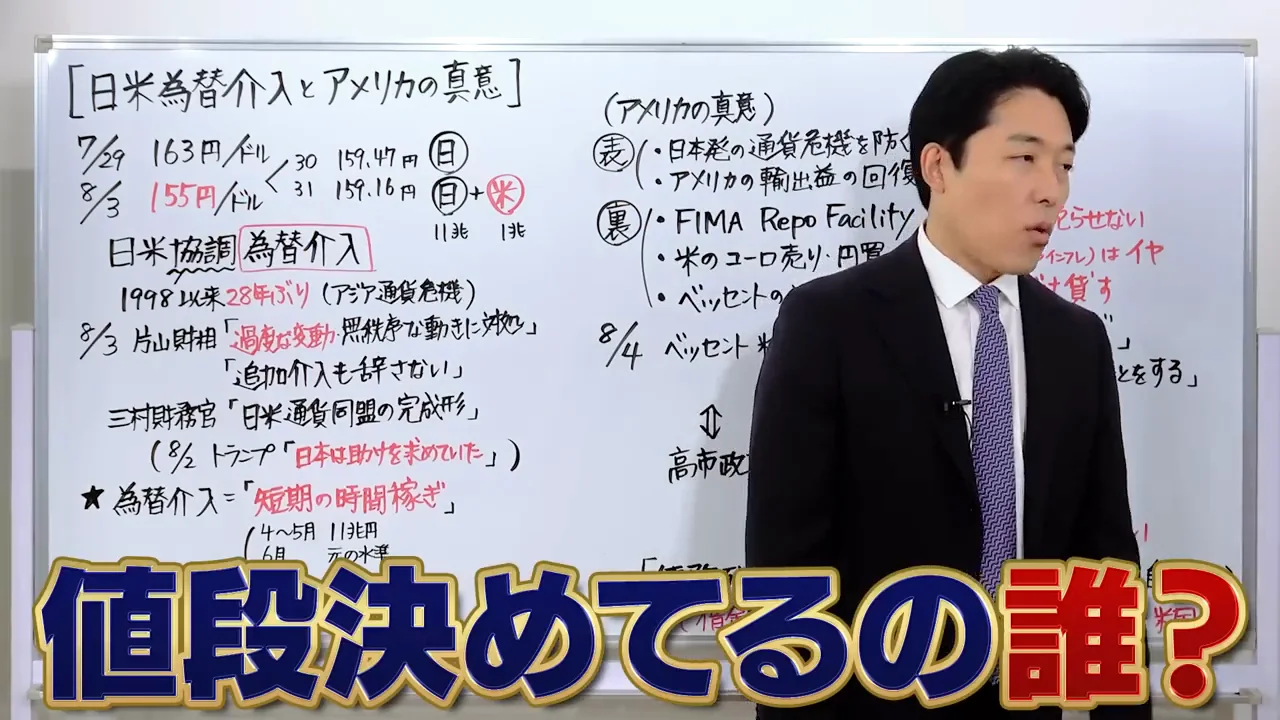 為替介入とは何か：メルカリにたとえると