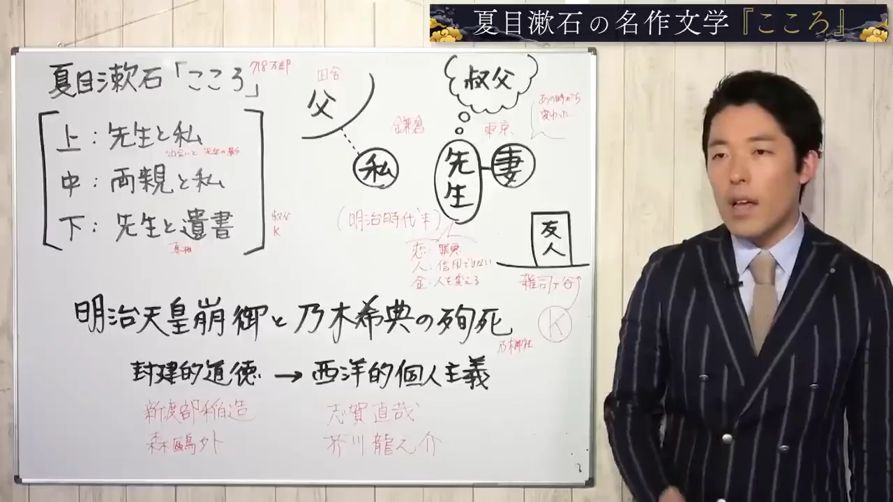 先生が乃木に重ねたもの