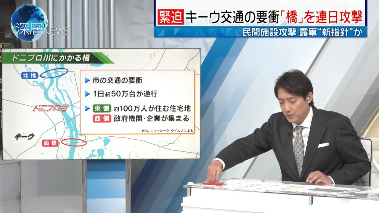 橋を「落とさない」攻撃の意味