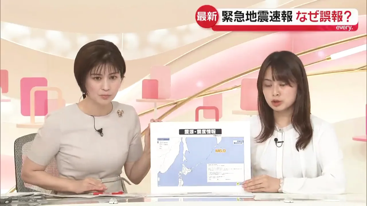 カムチャツカ半島付近のM6.9の地震を誤って評価か