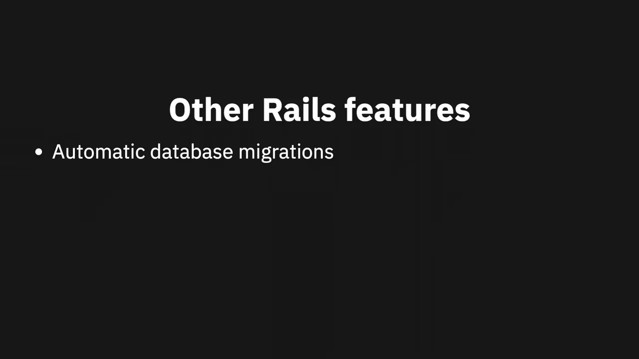 Migrations, Jobs, Caching, and Storage
