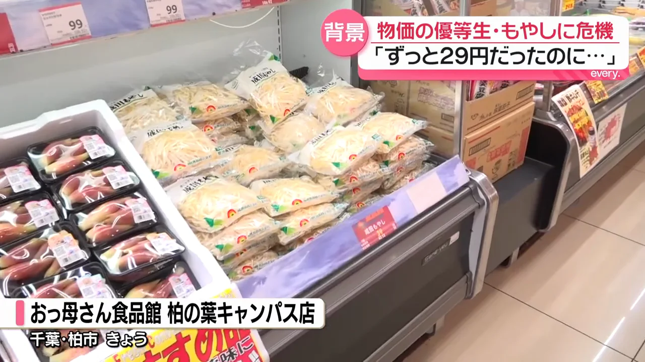 スーパーの価格は29円から39円、42円へ
