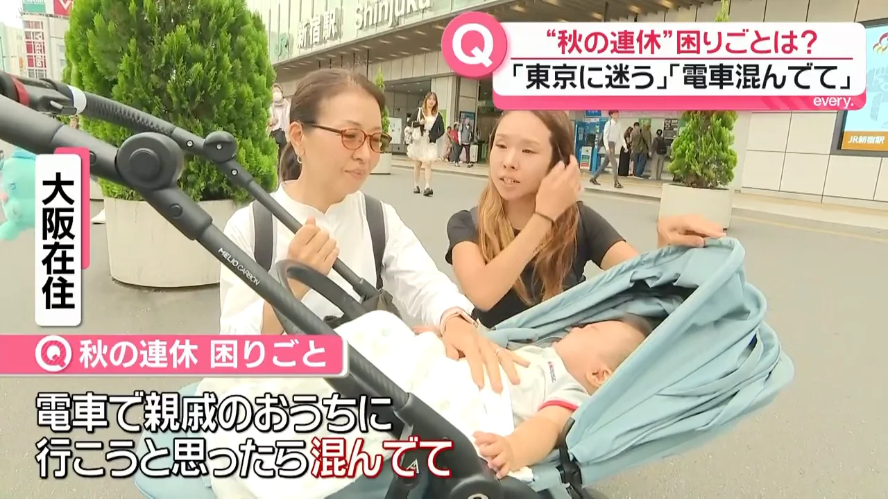 混雑する電車と8キロの赤ちゃん