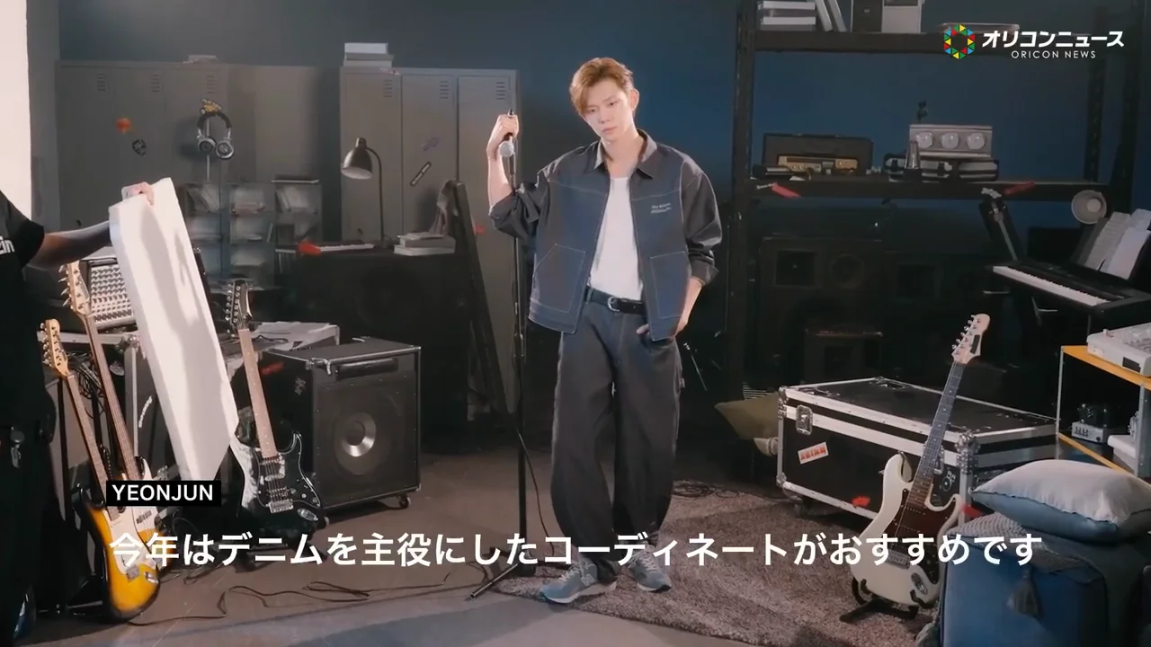 デニムを主役にしたコーディネート