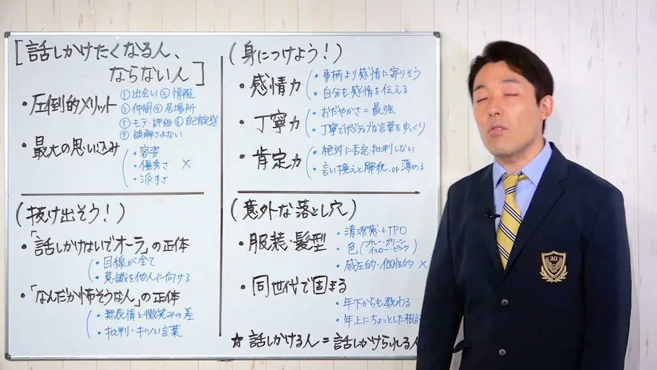 個性と威圧の裏にある恐怖