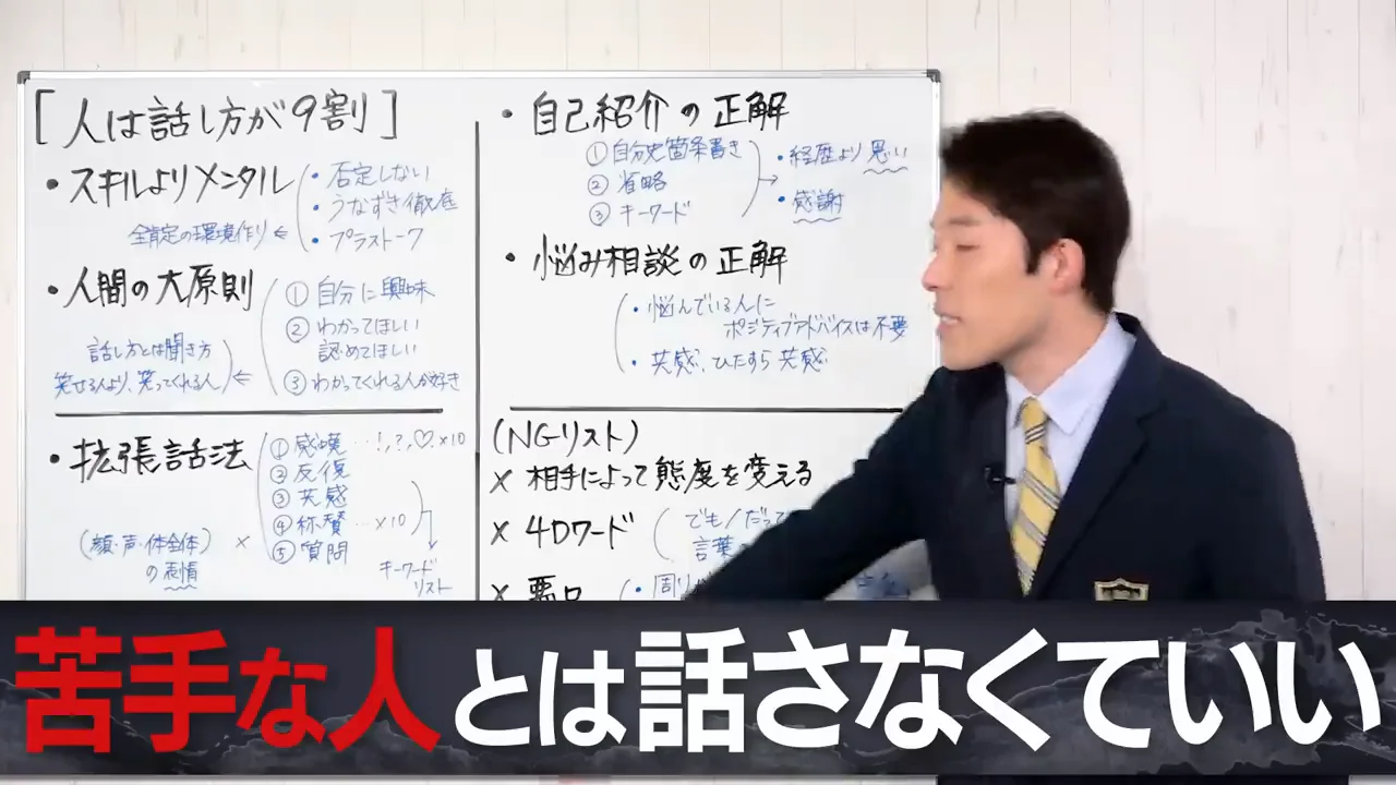 苦手な人とは沈黙でいい